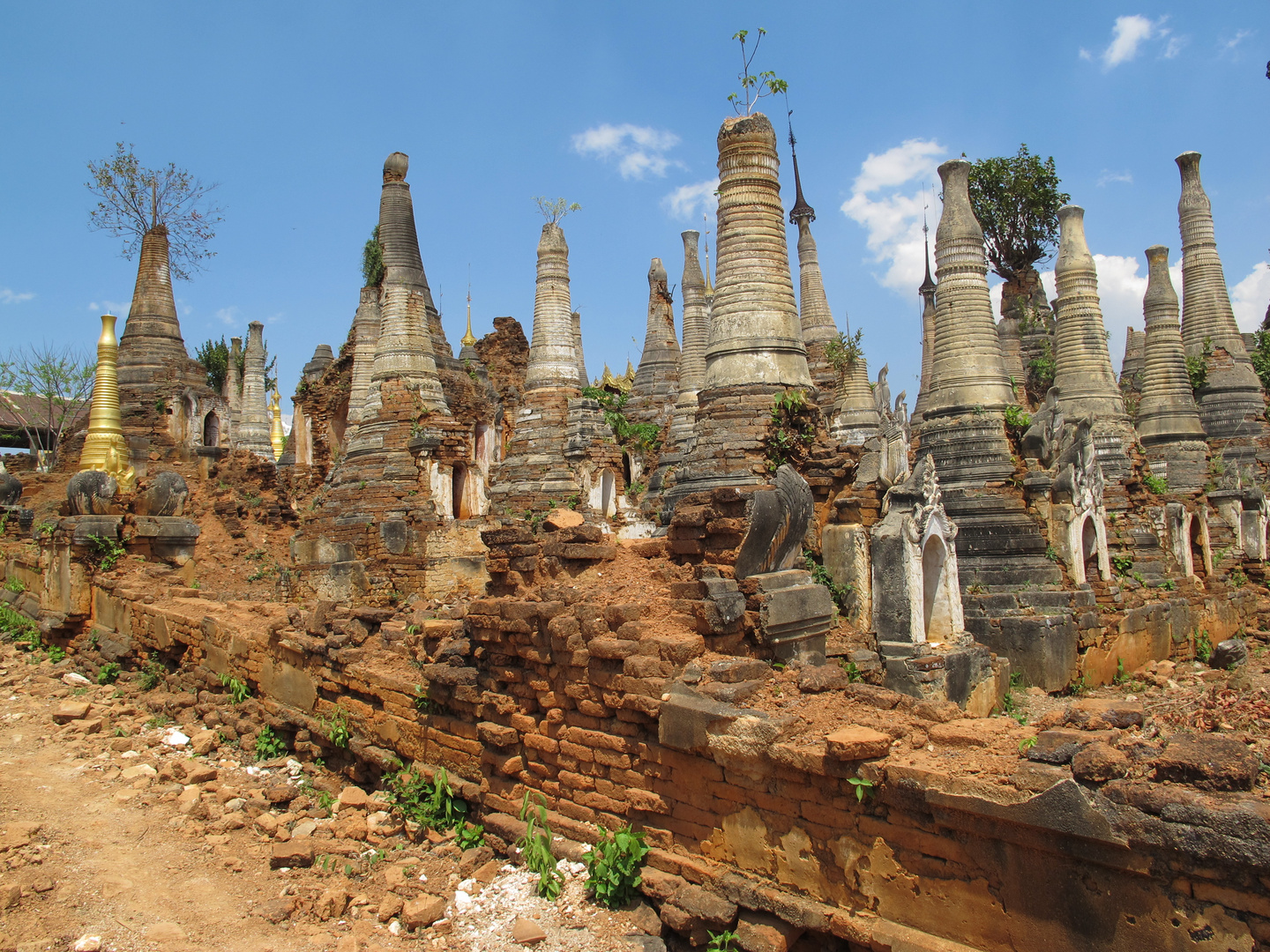 alte Tempel in Myanmar