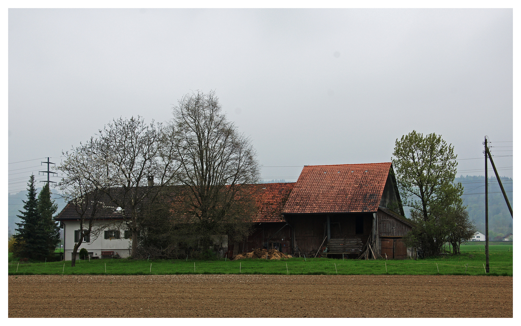 Alte Thurgauer Bauernhofeinteilung