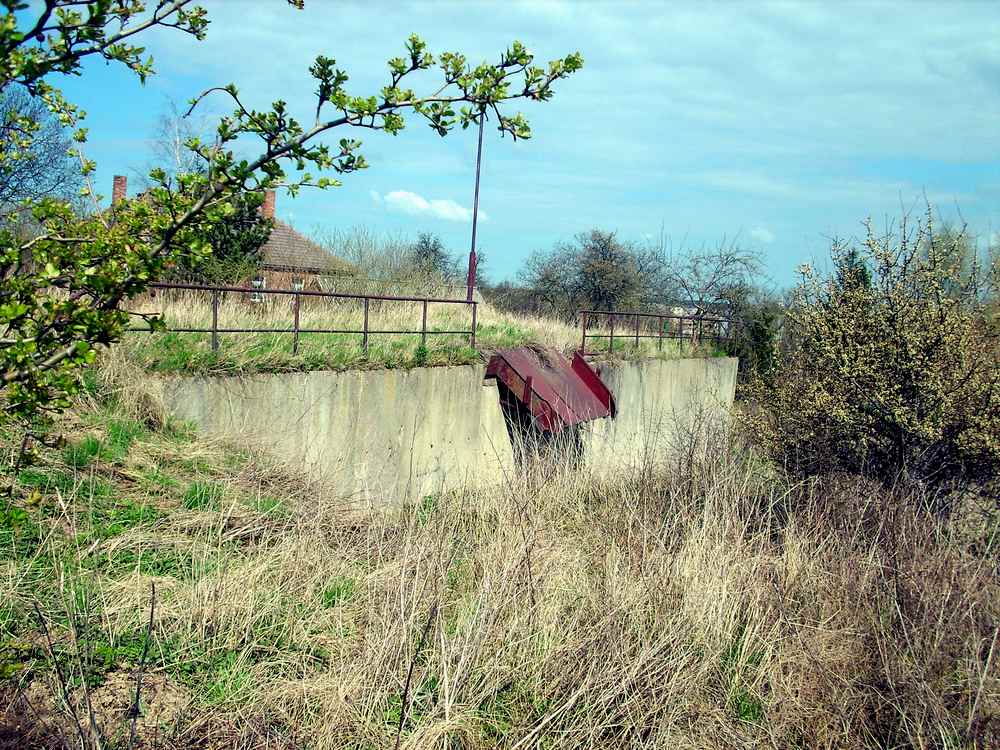 Alte Tonkippe für Lkw"s