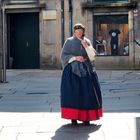 Alte Tracht  solo zin Altstadt von Santiago