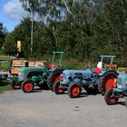 Alte Traktoren im Rheinischen Freiluft-Museum, Kommern