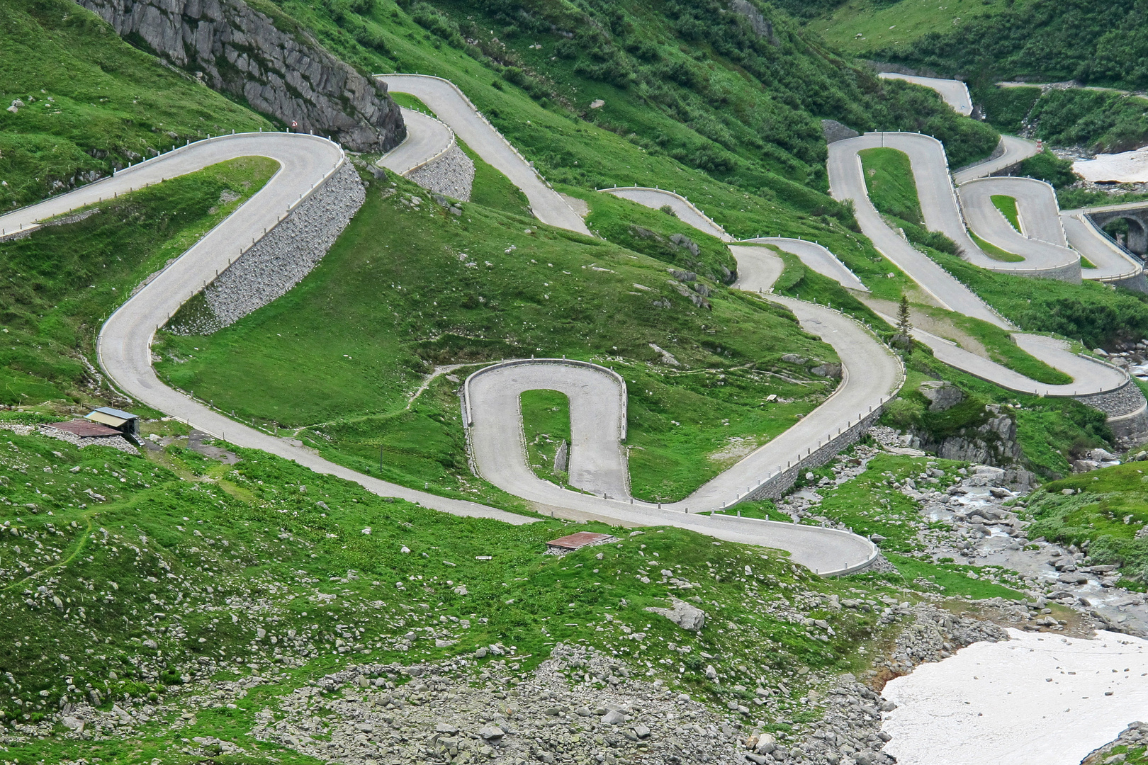 Alte Tremola zum Gotthardpass...