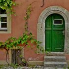 alte Türe in Rothenburg ob der Tauber