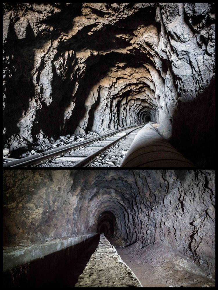 alte Tunnel auf Teneriffa...