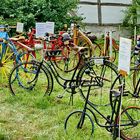 alte und kuriose Fahrräder (oder Bikes ohne Motor)