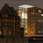 Alte und neue Architektur in der Speicherstadt