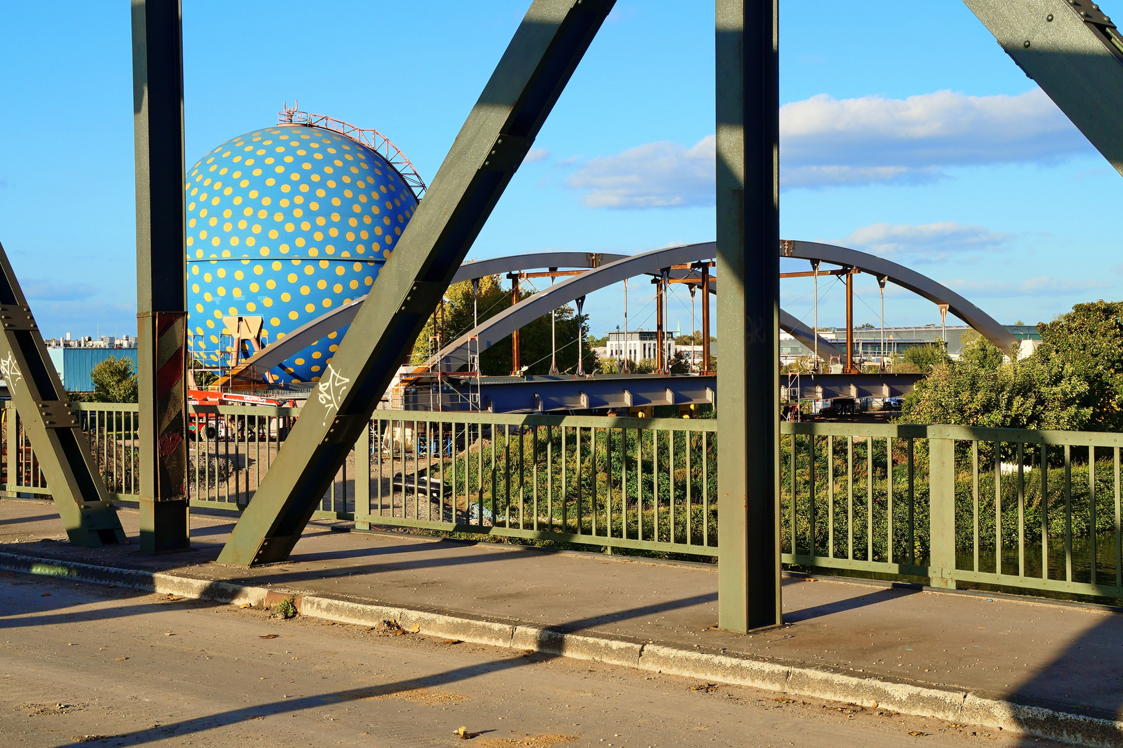 Alte und neue Brücke Üchtingstraße in Gelsenkirchen