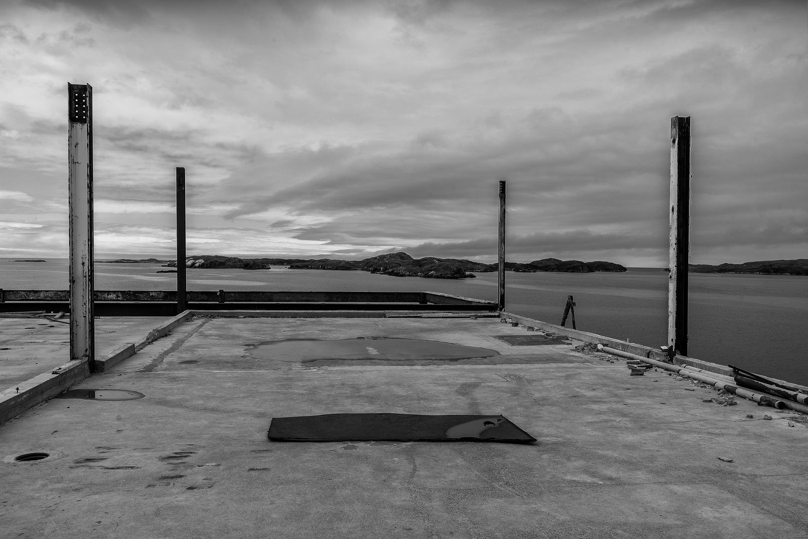 Alte verfallene Fischfabrik an der Südwestküste Newfoundland 4