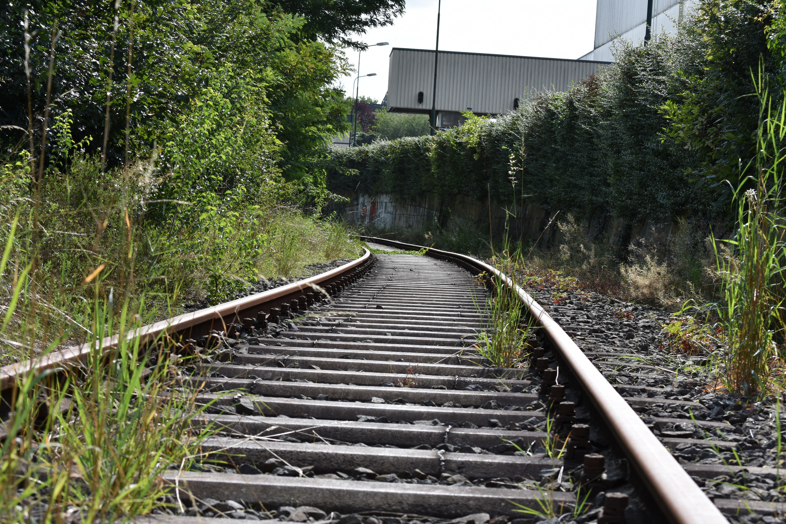 Alte verlassene Bahngleise 4