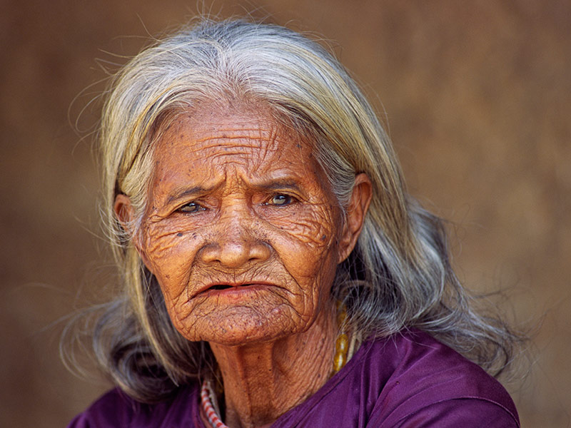 Alte Vietnamesin | Old vietnamese woman