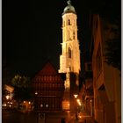 Alte Waage bei Nacht