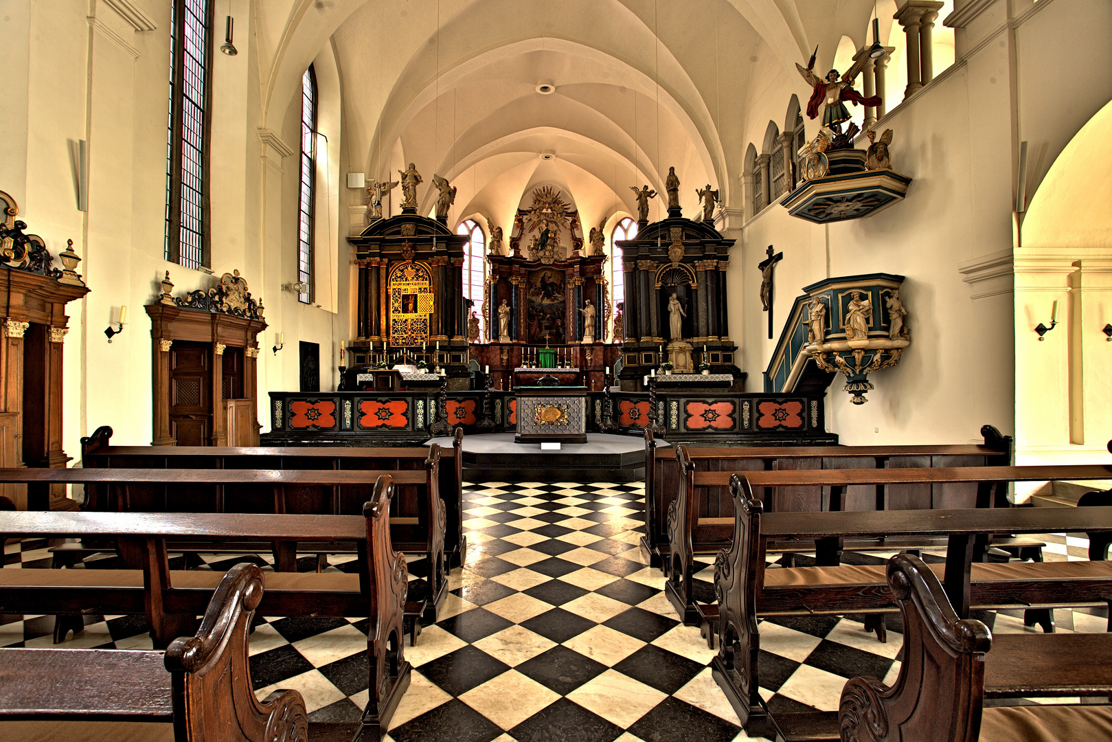 alte Wallfahrts u. Klosterkirche Mariä Empfängnis in Neviges