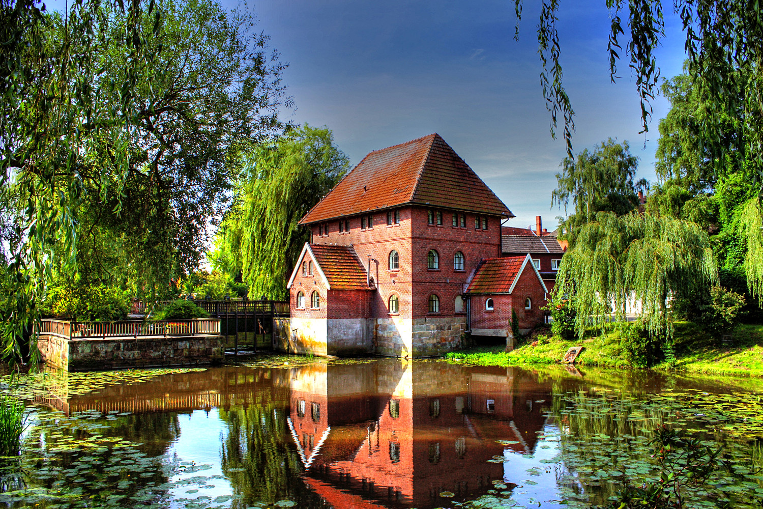 Alte Wassermühle am Mühlenkolk in Schüttorf