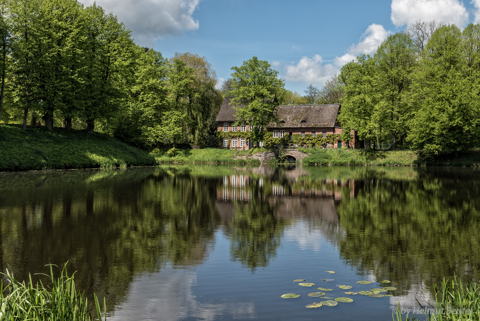 Alte Wassermühle am Schloß Ahrensburg