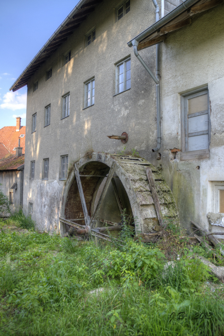 Alte Wassermühle in Jettenbach am Inn