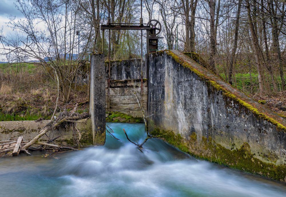 alte Wasserschläuse