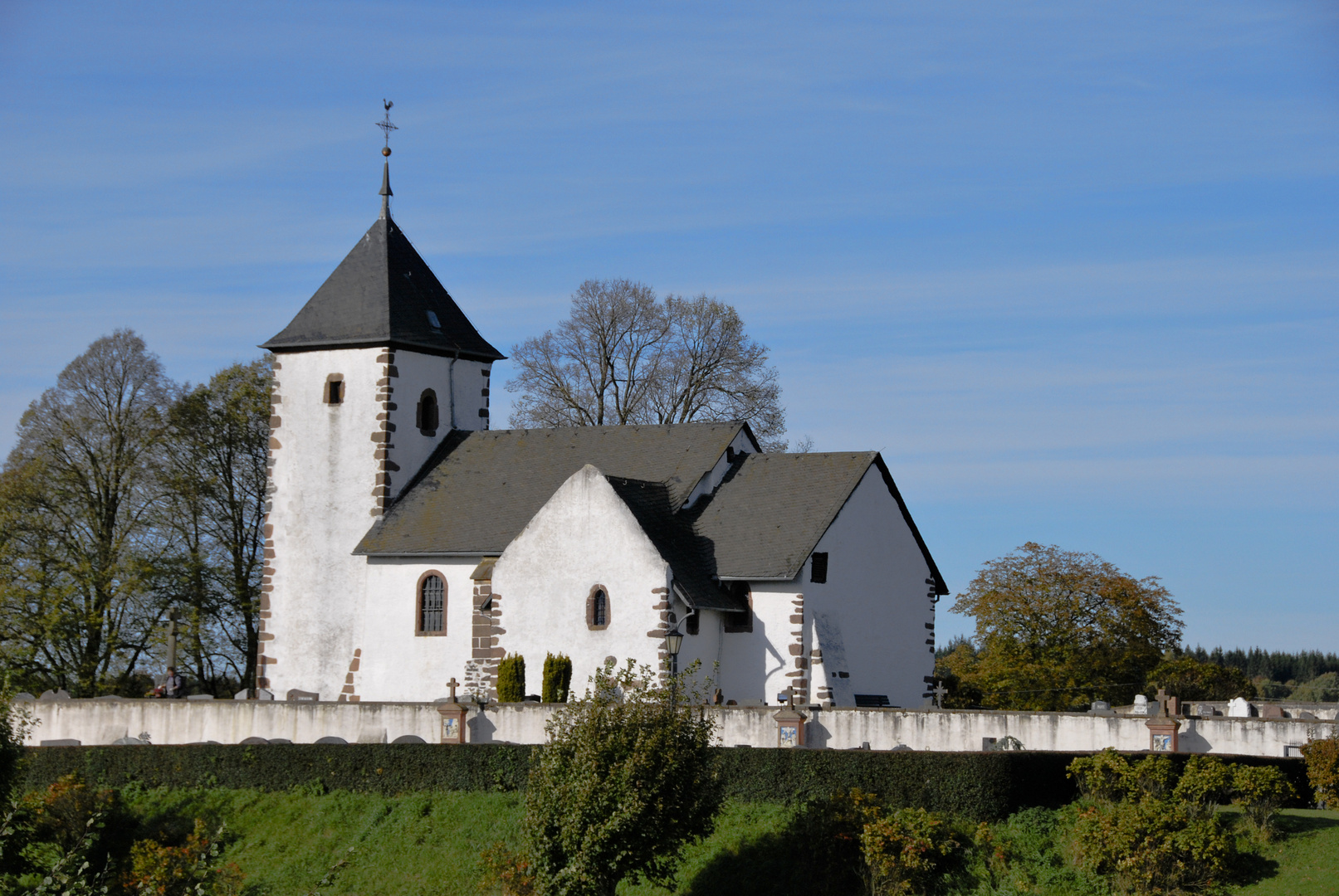 Alte Wehrkirche in Berndorf, Kreis Daun