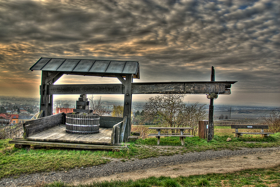 Alte Weinpresse