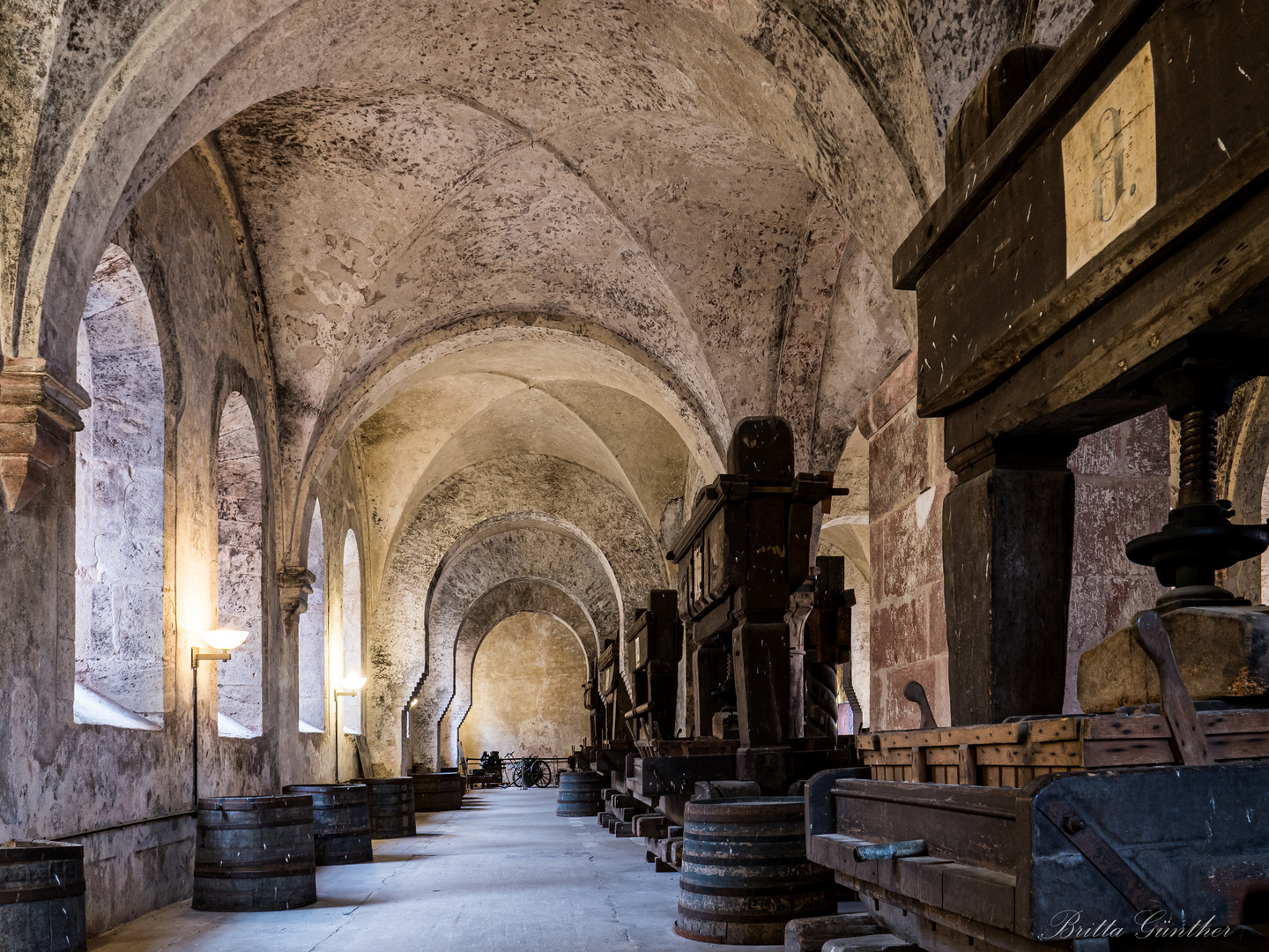 Alte Weinpressen Kloster Eberbach