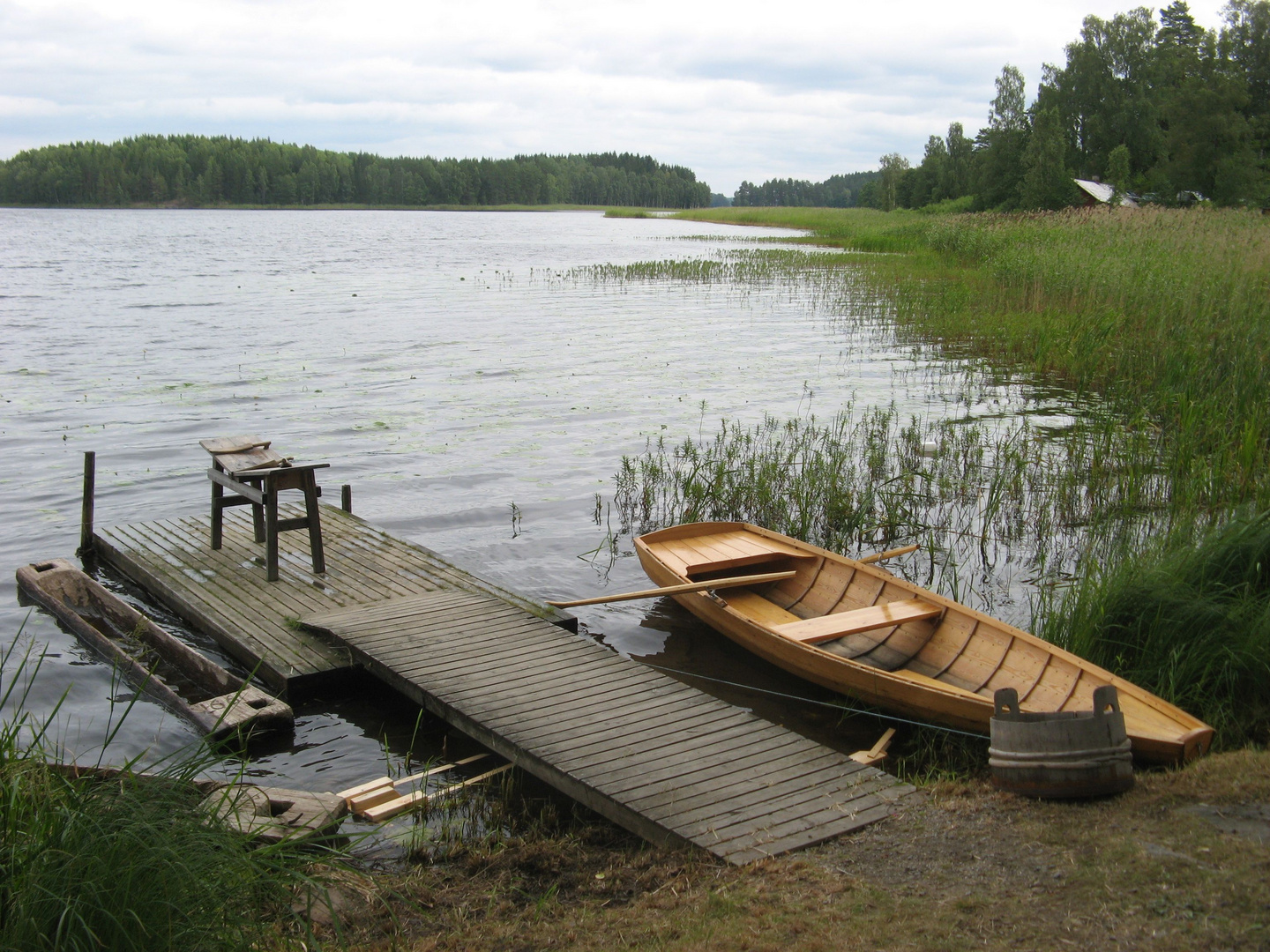 Alte Welt, neues Boot