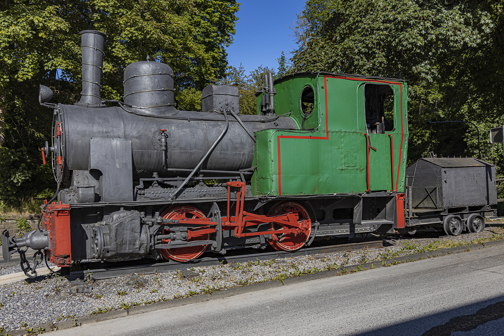 Alte Werkslokomotive