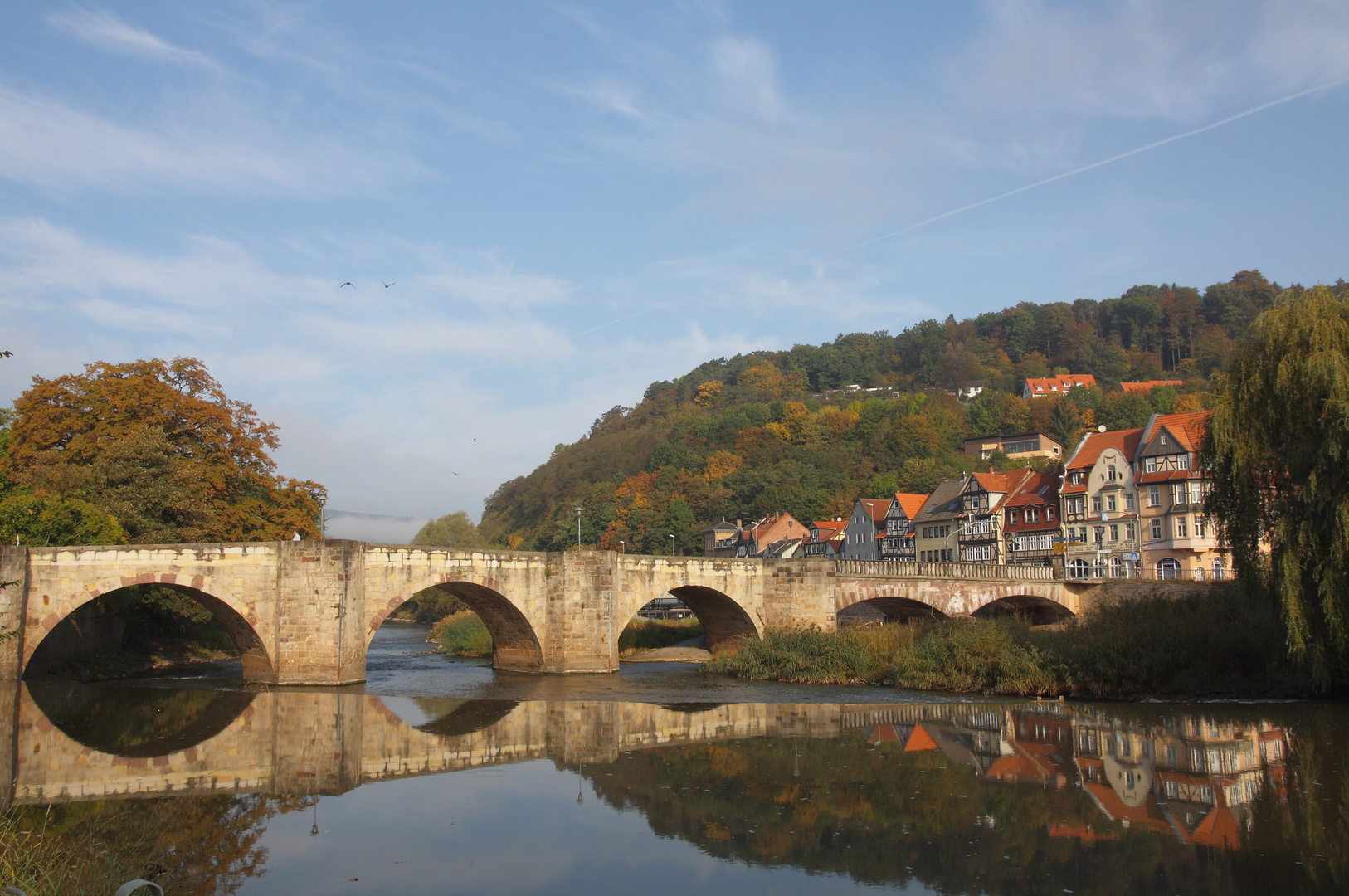 Alte Werrabrücke. Hann Münden