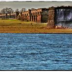 Alte Weseler Brücke ohne Hochwasser (HDR)