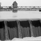 alte weserwehr-brücke ...