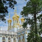 Alte, wiederaufgebaute Pracht in St.Petersburg ...