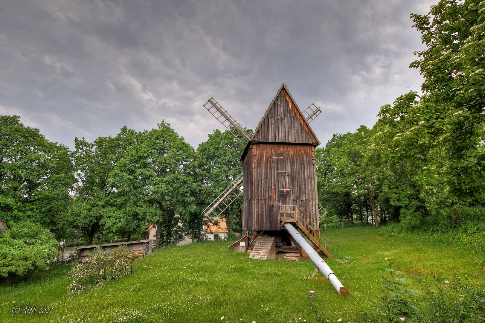 Alte Windmühle am Schloss Blankenhain