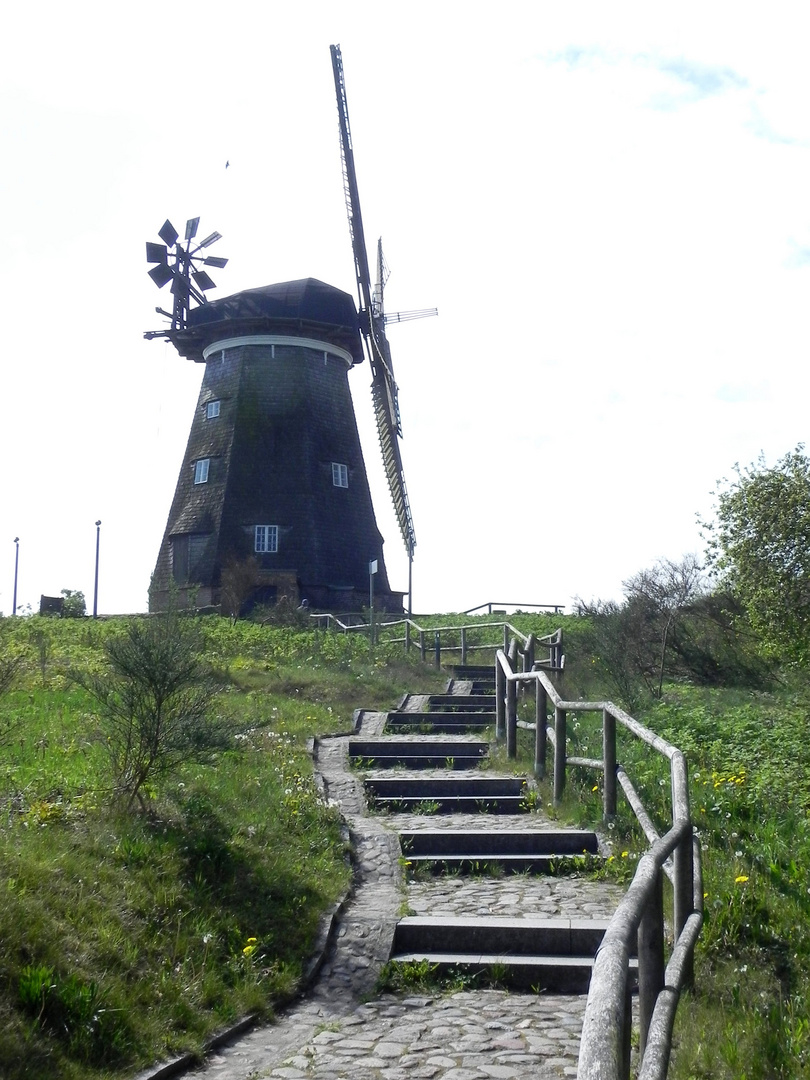 Alte Windmühle auf Usedom