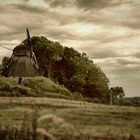 Alte Windmühle bei Hadsund (Dänemark)