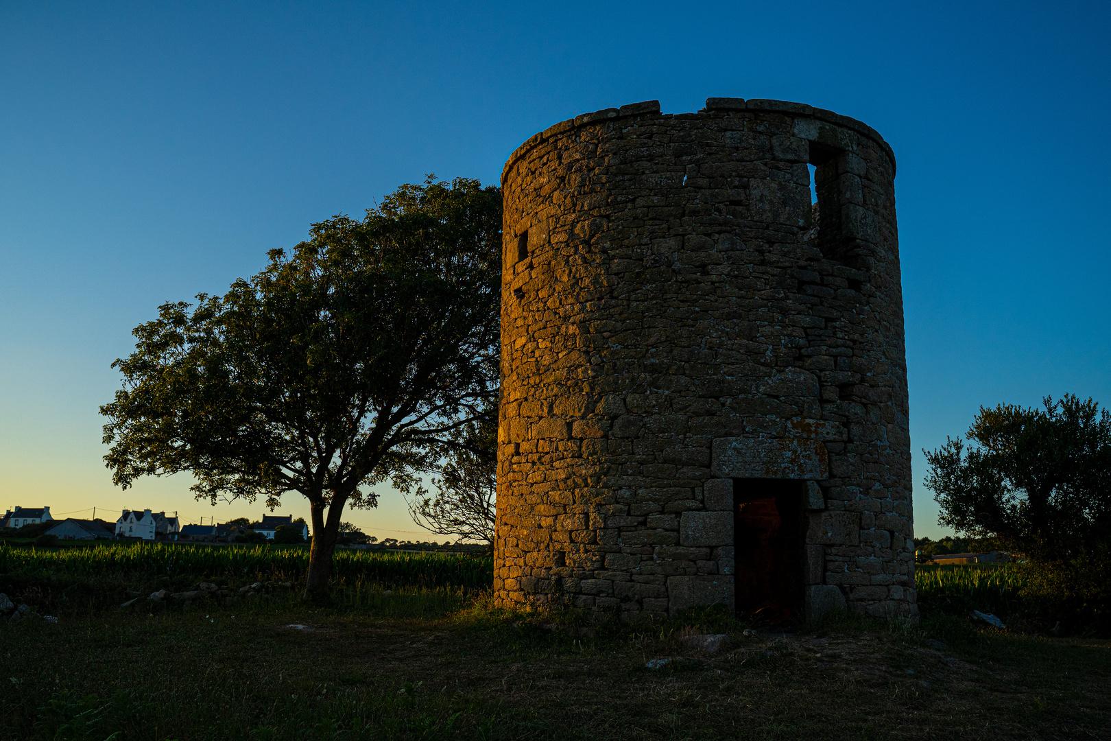 Alte Windmühle von Pors Poulhan