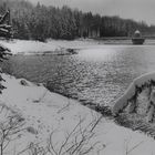 Alte Winterlandschaft an der Ronsdorfer Talsperre