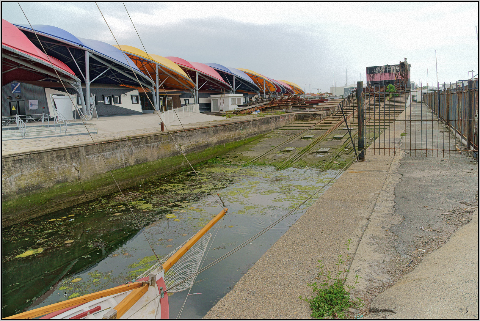 Alte Yachtwerft in la Rochelle