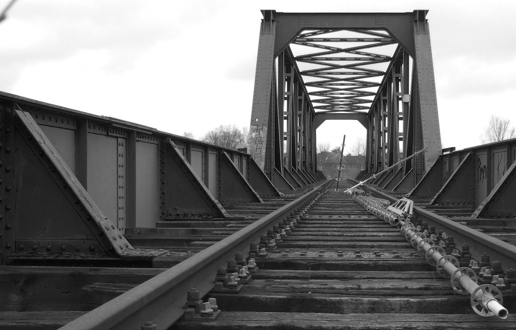 Alte Zechenbahnbrücke in Dorsten