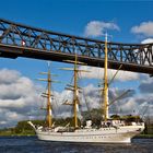 ….alte Zeiten:  GORCH FOCK im NOK