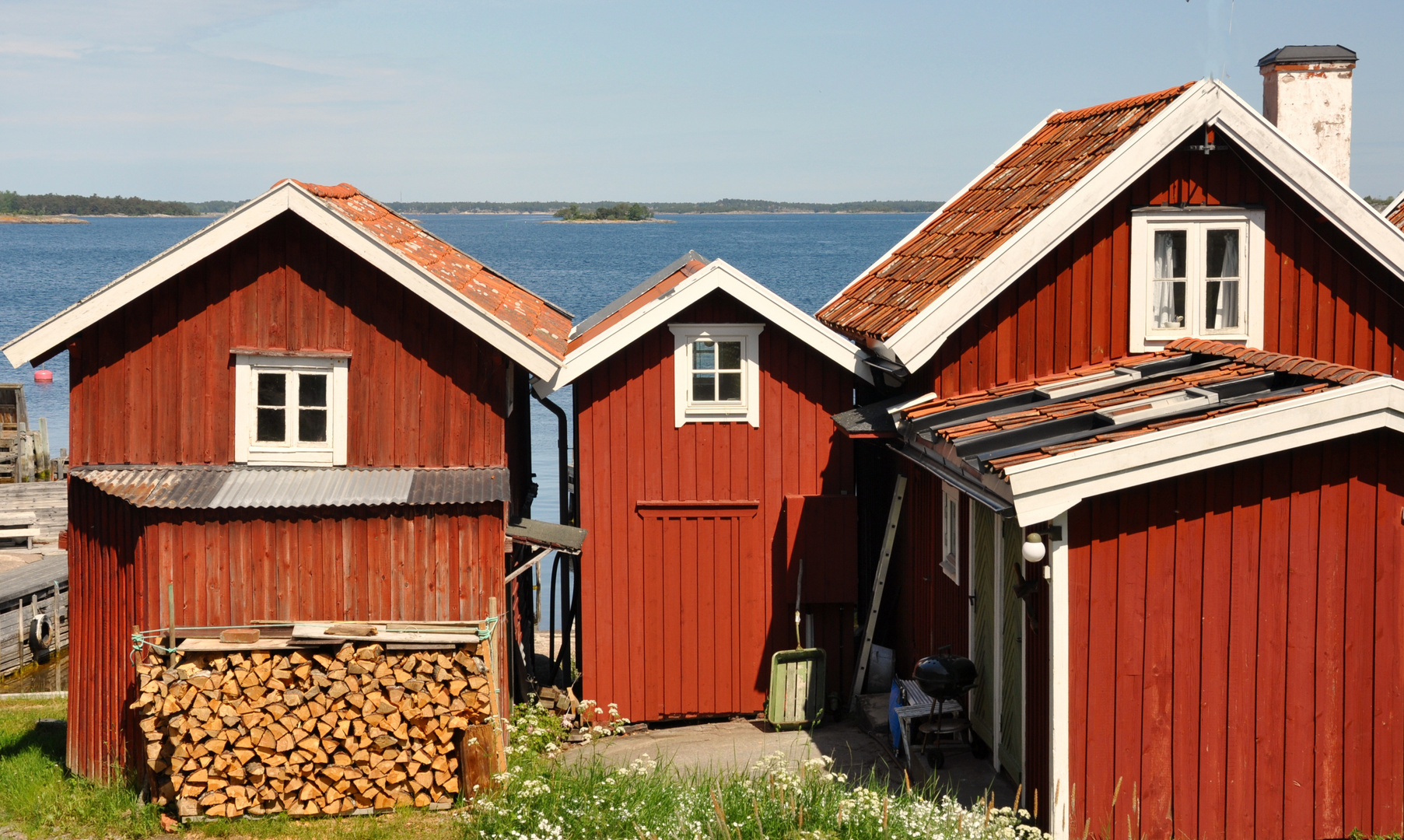 alte Zeugen in den Schären (Sandhamn)