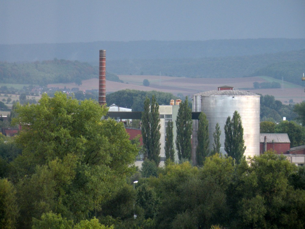 Alte Zuckerfabrik als Industriedenkmal.
