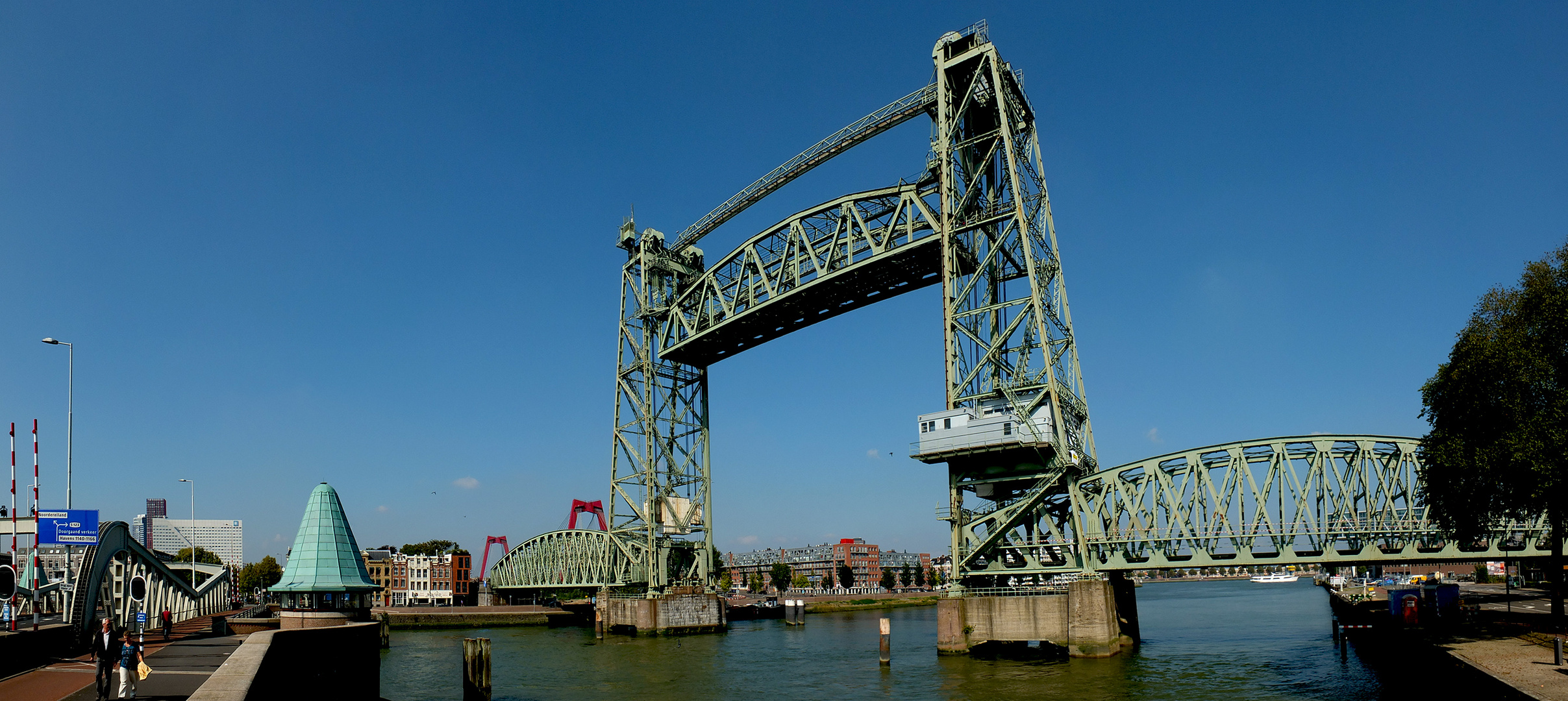 Alte Zugbrücke in Rotterdam - Königshaven