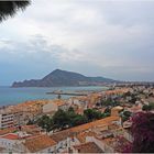 Altea et son port vus de la vieille ville