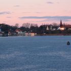 Altefähr/Rügen im Sonnenuntergang