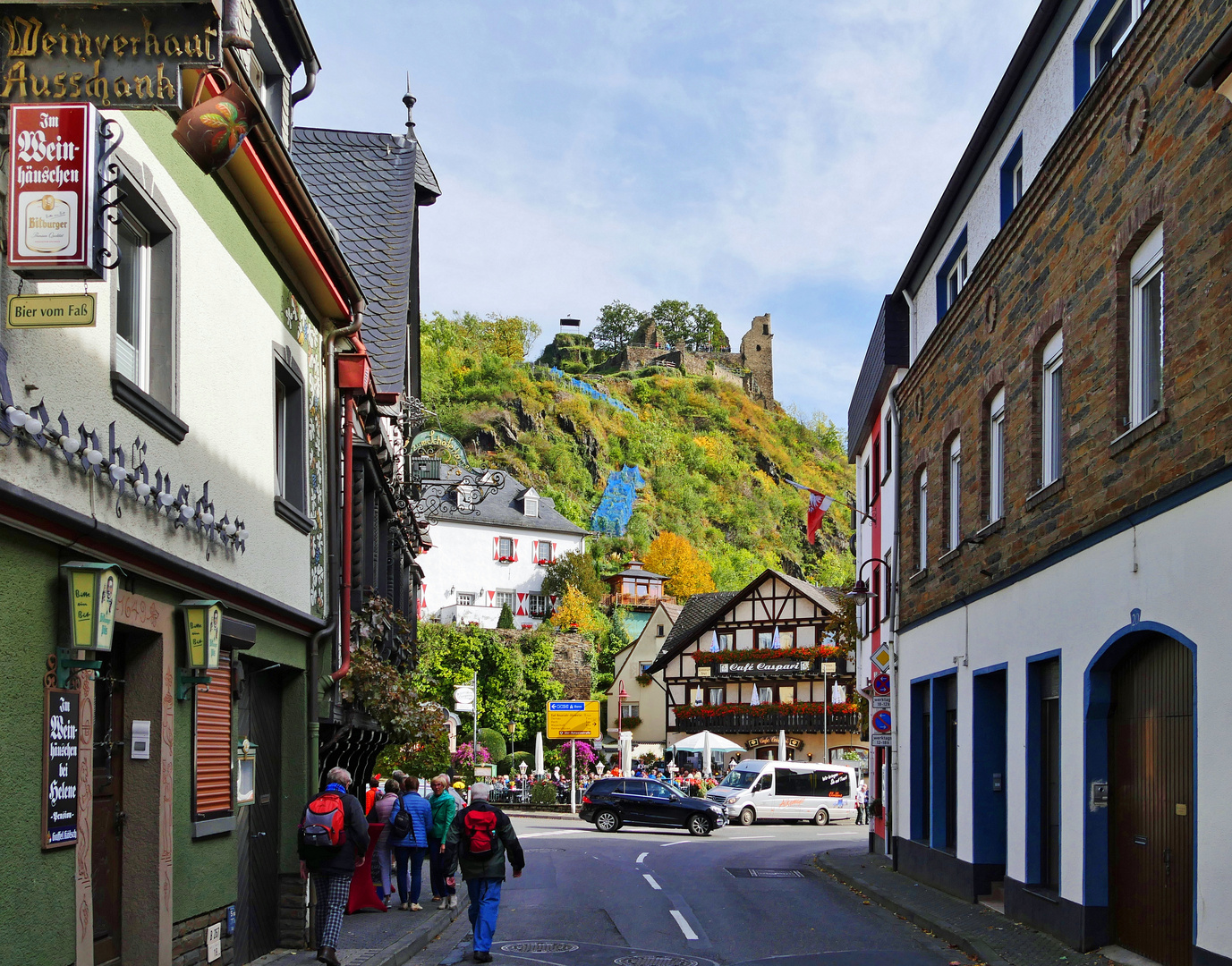 Altenahr mit Burg Are