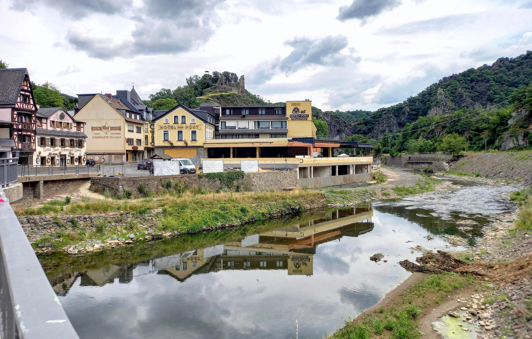 Altenahr mit Hotel zur Post