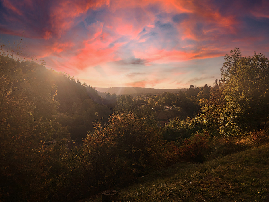 Altenau/Harz am Abend