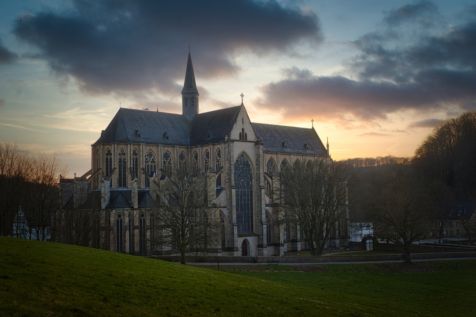 Altenberger Dom bei Sonnenuntergang_E7I0450