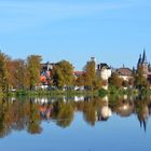 Altenburg / Thür., Blick über den Großen Teich