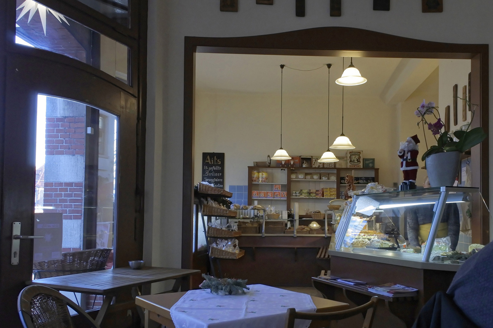 Alter Bäcker- und Konditorladen in der Altstadt von Leer.