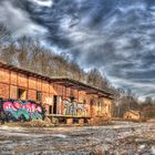 Alter Bahnhof in Jägersburg / Saarland (HDR) 2