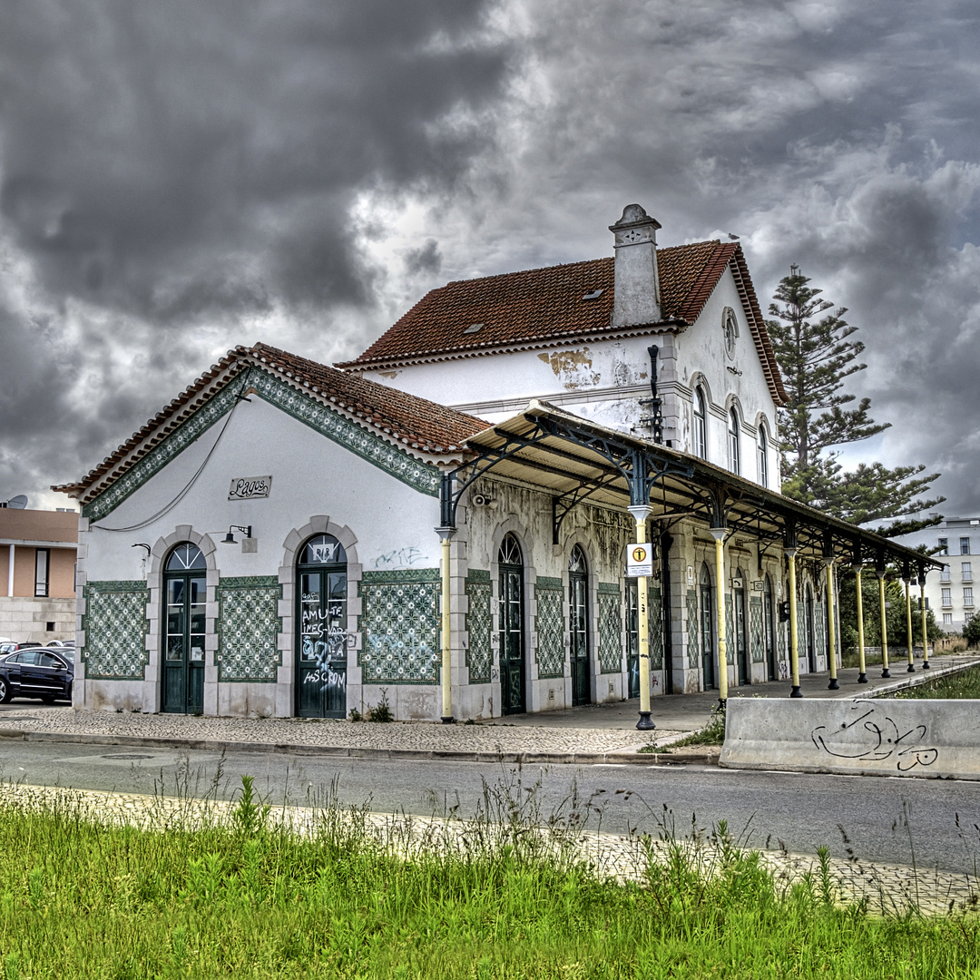 alter Bahnhof in Lagos (Portugal)